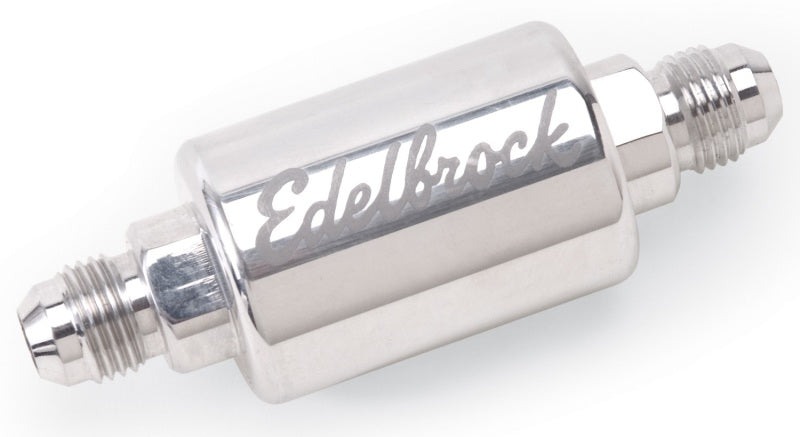 Edelbrock Replacement Polished Filter For #8128 8129 Photo - Unmounted
