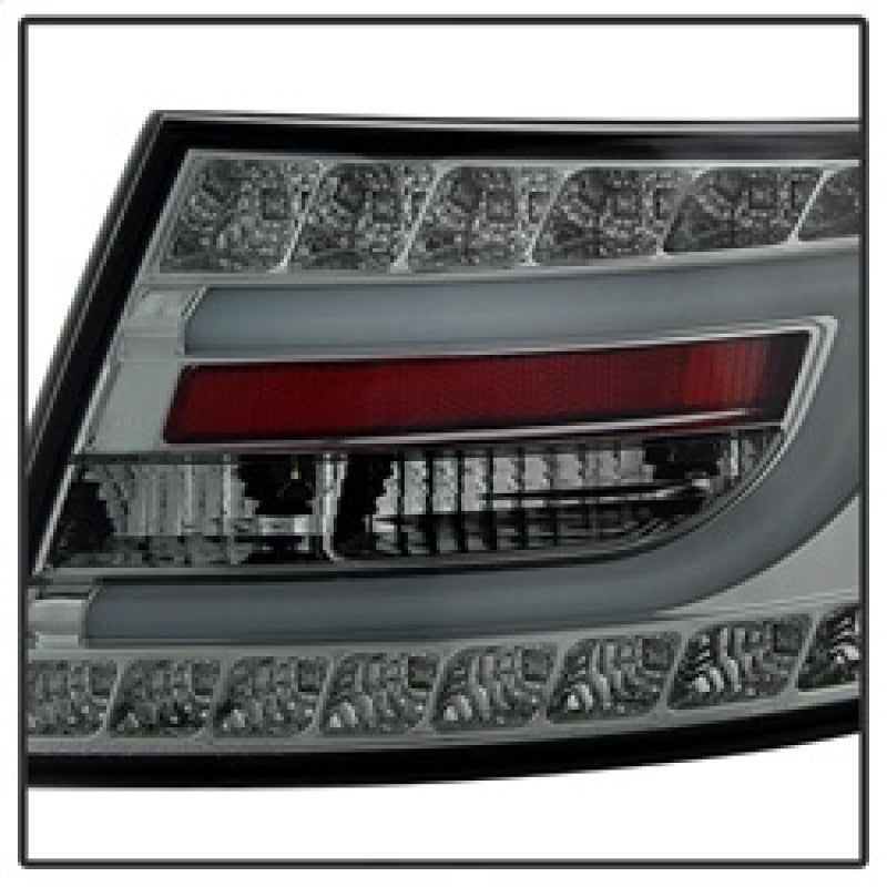 Spyder Audi A6 05-08 4Dr Sedan Only Light Bar LED Tail Lights Smke ALT-YD-AA605V2-LBLED-SM 5080776 5080776 Photo - Unmounted