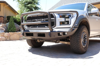 Road Armor 17-20 Ford Raptor Stealth Front Bumper w/Lonestar Guard - Tex Blk 6171F5B-NW 6171F5B-NW Photo - Primary
