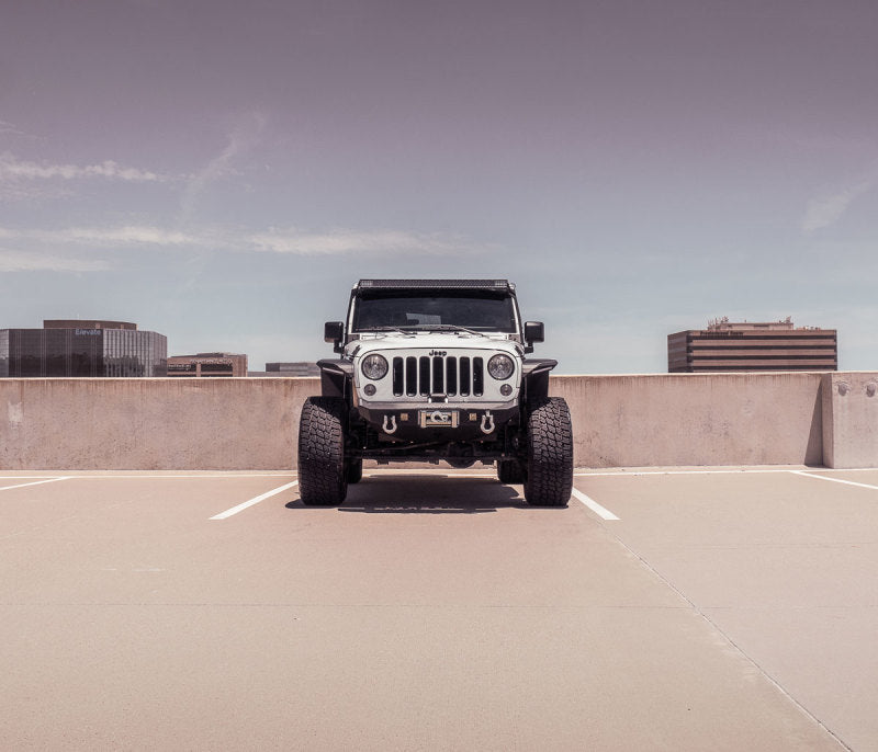 Road Armor 07-18 Jeep Wrangler JK Stealth Front Winch Bumper Mid Width - Tex Blk 5072F0B 5072F0B Photo - Primary