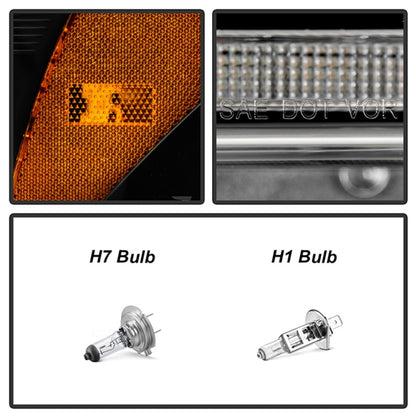 SPYDER Signature 20-22 Ford F250/F350 (Halogen) Proj. Headlights - Black (PRO-YD-FS20HALSI-SEQ-BK) 5088628 5088628 Photo - Unmounted