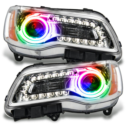 ORACLE Lighting Oracle 11-14 Chrysler 300C SMD HL - Chrome - NON HID - ColorSHIFT w/o Controller 7728-334 7728-334 Photo - Primary
