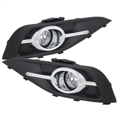 Spyder Honda CRV 2012-2014 OEM Fog Lights W/Switch Clear FL-HCRV2012-C 5076076 5076076 Photo - Primary