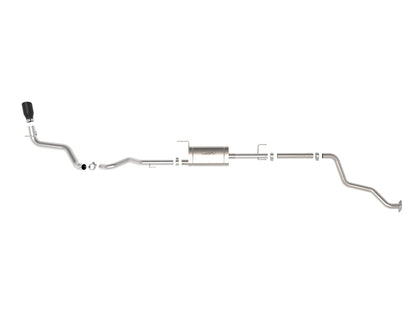 aFe 2024 Toyota Tacoma L4 2.4L Apollo Series 2.5-3in 409 SS Steel Cat-Back Exhaust w/Black Tips 49-46071-B 49-46071-B Photo - Unmounted