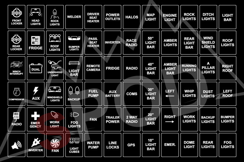 SPOD SPO Legends Programmers & Chips Switch Panels main image