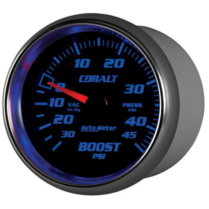 AutoMeter Gauge Vac/Boost 2-5/8in. 30Inhg-45PSI Mechanical Cobalt 7908 7908 User 3