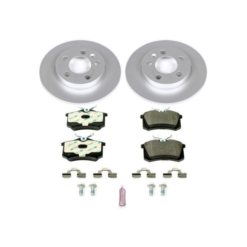 PowerStop Power Stop 00-06 Audi TT Quattro Rear Euro-Stop Brake Kit ESK3093 ESK3093 Photo - Primary