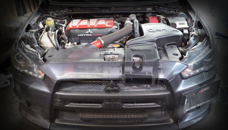Injen 08-15 Mistsubishi Evo X 2.0L Evolution Intake EVO1801 EVO1801 Photo - Mounted