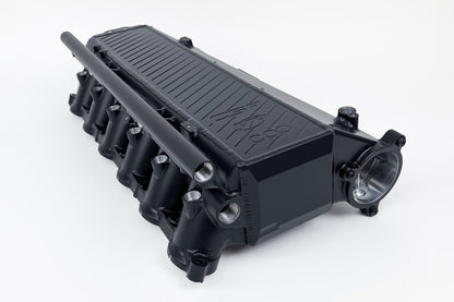 CSF BMW Gen 1 B58 Charge-Air-Cooler Manifold - Black 8300B 8300B Photo - Unmounted