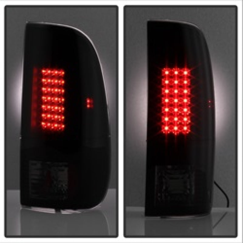 Spyder Ford F150 side 97-03/F250 Super Duty 99-07 LED Tail Lights Blk Smke ALT-YD-FF15097-LED-BSM 5078179 5078179 Photo - Unmounted