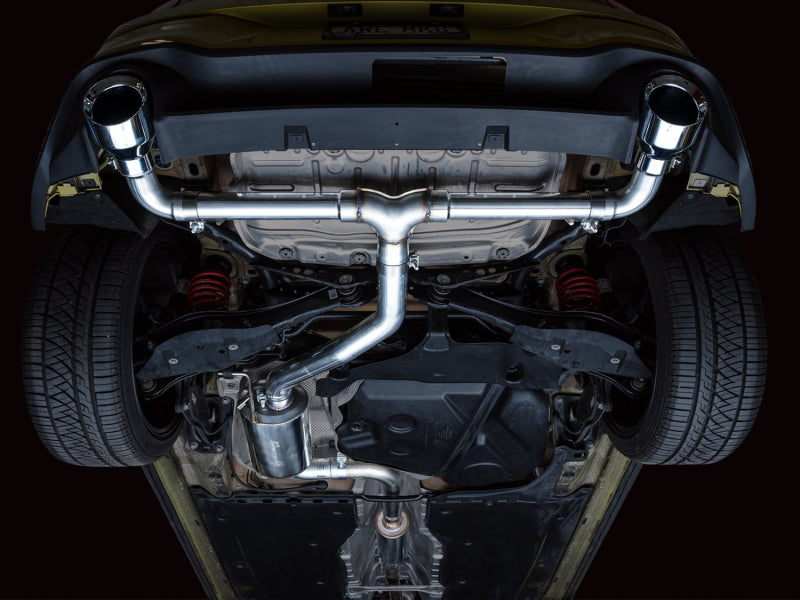 AWE Tuning AWE 2022 VW GTI MK8 Touring Edition Exhaust - Chrome Silver Tips 3015-32658 3015-32658 Photo - Mounted