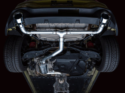 AWE Tuning AWE 2022 VW GTI MK8 Touring Edition Exhaust - Chrome Silver Tips 3015-32658 3015-32658 Photo - Mounted