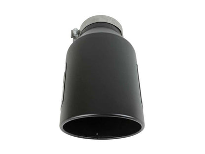 aFe Power Universal 5in Inlet 8in Outet MACH Force-XP Clamp-On Exhaust Tip - Black 49T50801-B15 49T50801-B15 Photo - Unmounted