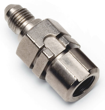 Russell 3/8 Inch -24 Mustang To -3 AN Brake Adapter Fitting 640581 Photo - Primary