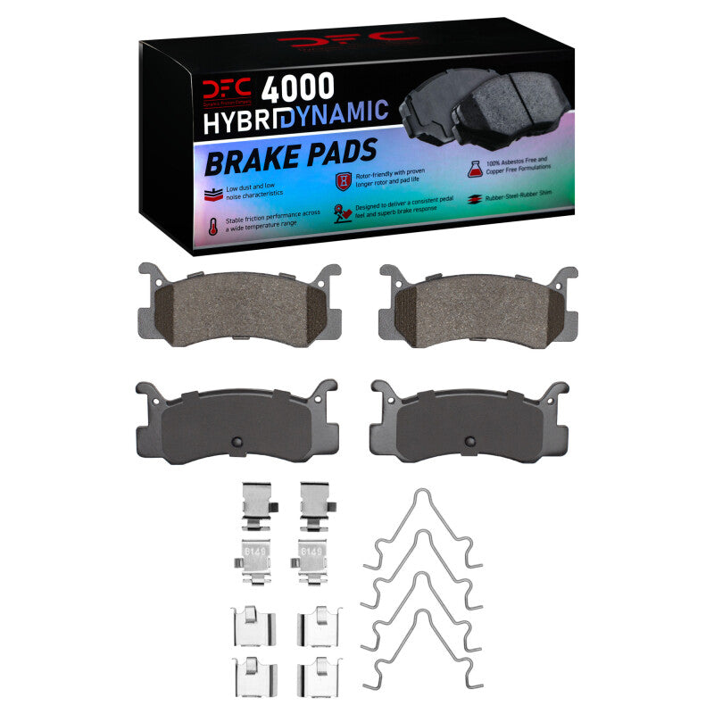 DFC DFC 4000 HybriDynamic Brake Pads Brakes, Rotors & Pads Brake Pads - OE main image