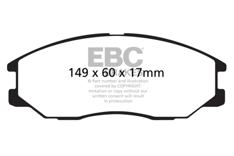 EBC Disc Brake Pad Set DP61558 Photo - Primary
