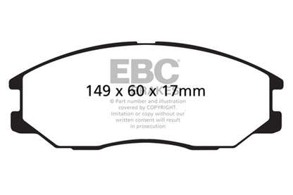 EBC Disc Brake Pad Set DP61558 Photo - Primary