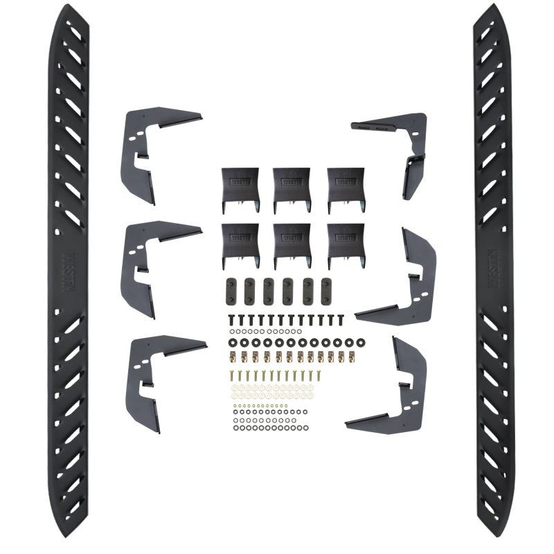 Westin 2007-2018 Chevy Silverado 15/25/3500 Crew Cab Thrasher Running Boards - Textured Black 28-81035 28-81035 Photo - Unmounted