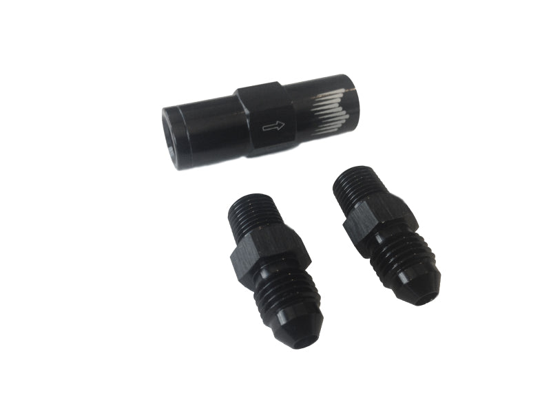 Snow Performance High Flow 4AN Water Check Valve Fittings (For 4AN SS Braided Line Kit) SNO-8CV-BRD SNO-8CV-BRD Photo - Primary