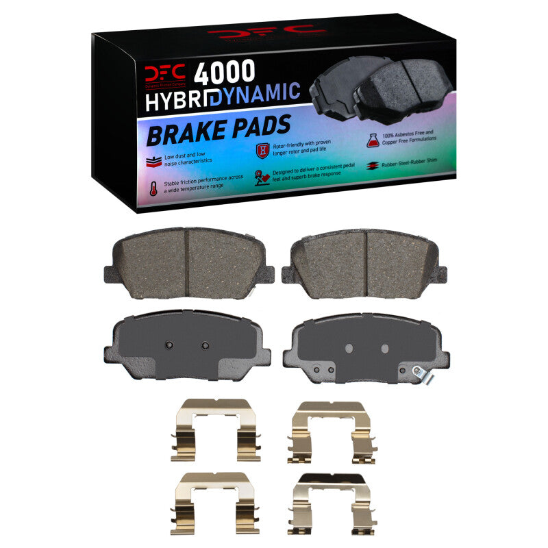 DFC DFC 4000 HybriDynamic Brake Pads Brakes, Rotors & Pads Brake Pads - OE main image
