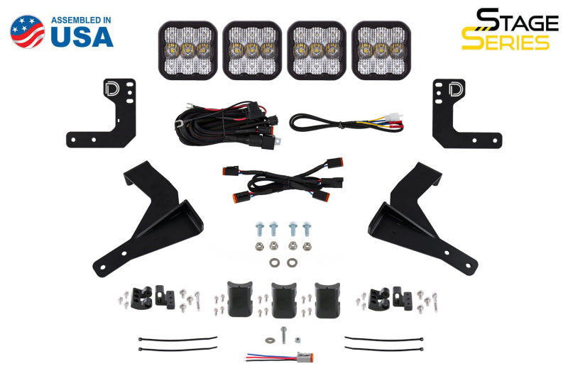 Diode Dynamics 2024 Toyota Tacoma SS5 Grille CrossLink Lightbar Kit - Sport Yellow Combo DD8028 DD8028 User 6