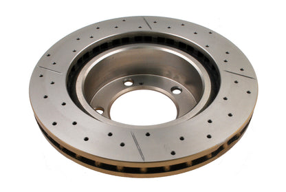 DBA 07+ Toyota Landcruiser 200 Series Front Drilled & Slotted Street Series Rotor 2722X 2722X Photo - out of package