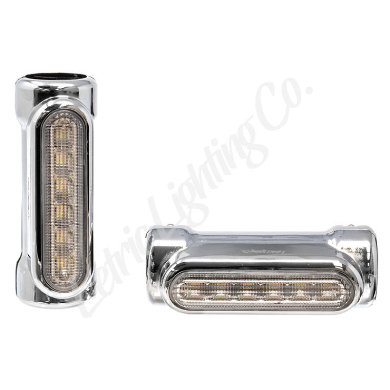 Letric Lighting Engine Guard Lights Chr/Wht LLC-EGL-C LLC-EGL-C Photo - Primary