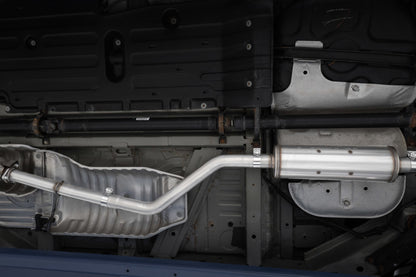 MBRP 17-20 Honda Ridgeline 3.6L Aluminized Steel 2.5in. Cat-Back Exhaust - Single Side S5900AL S5900AL Photo - Mounted