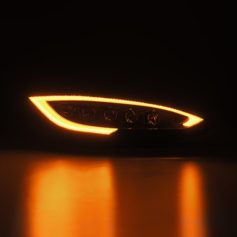 AlphaRex 12-21 Tesla Model S NOVA-Series LED Proj Headlights Blk w/Activtn Light & Seq.Sig / SB DRL 880877 880877 User 2
