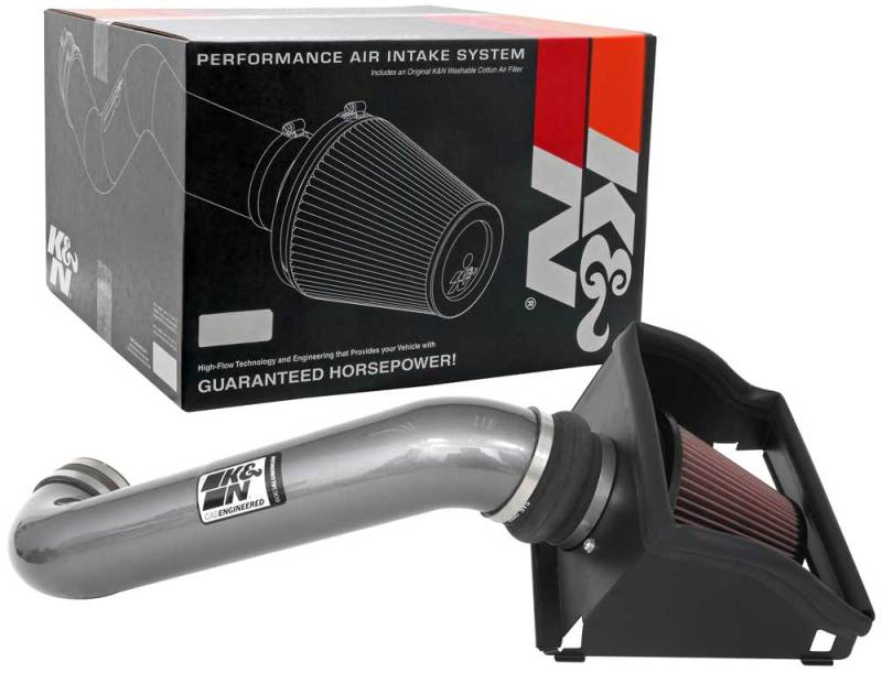 K&N Engineering K&N 2021+ Ford F-150 V8-5.0L F/I High Flow Performance Intake Kit 77-2616KC 77-2616KC Photo - out of package