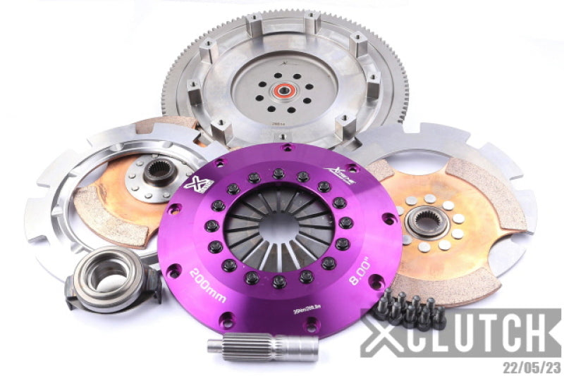 XCLUTCH XCL Clutch - 8in Twin Solid Ceramic Drivetrain Clutch Kits - Multi main image