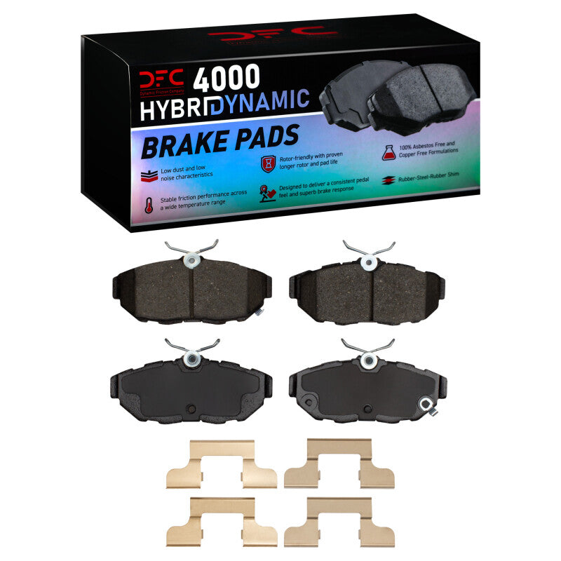 DFC DFC 4000 HybriDynamic Brake Pads Brakes, Rotors & Pads Brake Pads - OE main image