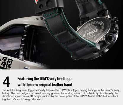 TOM'S Racing 50th Anniversary TOM'S x EDIFICE KP47 Collaboration Watch ** SOLD OUT **