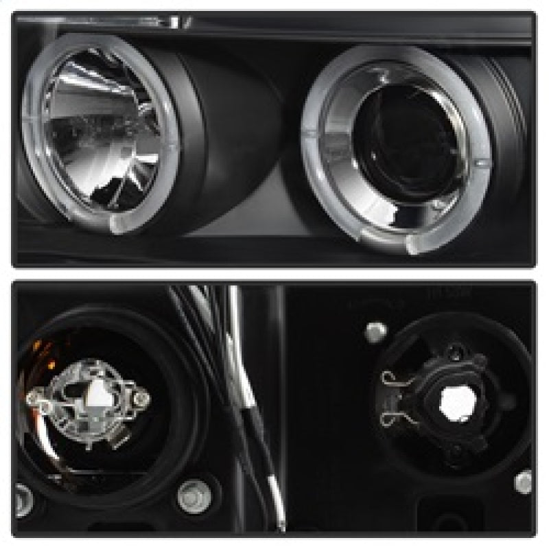Spyder Toyota Tundra 07-133 Projector Headlights LED Halo LED Blk PRO-YD-TTU07-HL-BK 5012029 5012029 Photo - Unmounted