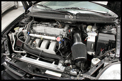 Mishimoto Aluminum Racing Radiator 03-05 Neon SRT-4 Manual Transmission MMRAD-NEO-01 Photo - Mounted