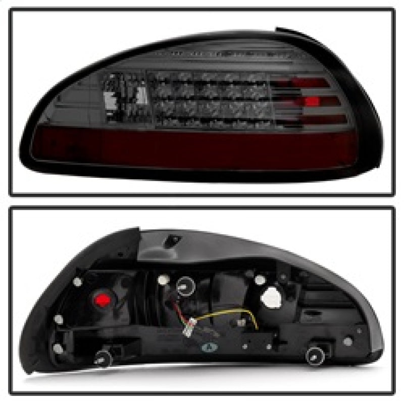 Spyder Pontiac Grand Prix 97-03 LED Tail Lights Smoke ALT-YD-PGP97-LED-SM 5007179 5007179 Photo - Unmounted