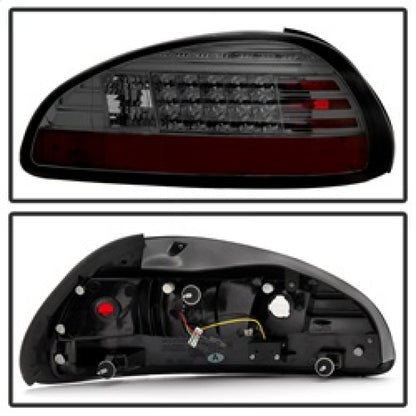 Spyder Pontiac Grand Prix 97-03 LED Tail Lights Smoke ALT-YD-PGP97-LED-SM 5007179 5007179 Photo - Unmounted