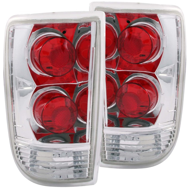 Anzo 1995-2005 Chevrolet Blazer Taillights Chrome 211004 Photo - Primary