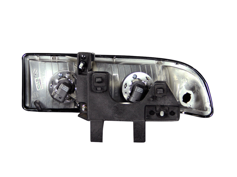 Anzo 1998-2005 Chevrolet S-10 Crystal Headlights Black 111156 Photo - Unmounted