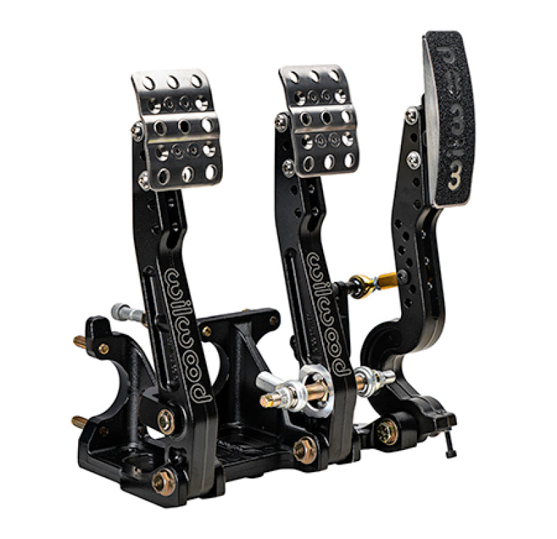 Wilwood Triple Pedal Assy Adj Floor Mnt W/Lnkg Tru-Bar 340-16605 340-16605 User 1