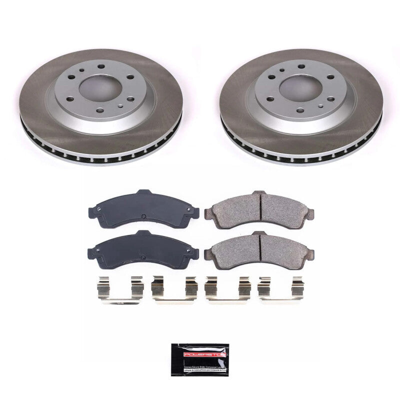 PowerStop Power Stop 02-04 Oldsmobile Bravada Front Semi-Coated Rotor Kit SC2057 SC2057 Photo - Primary