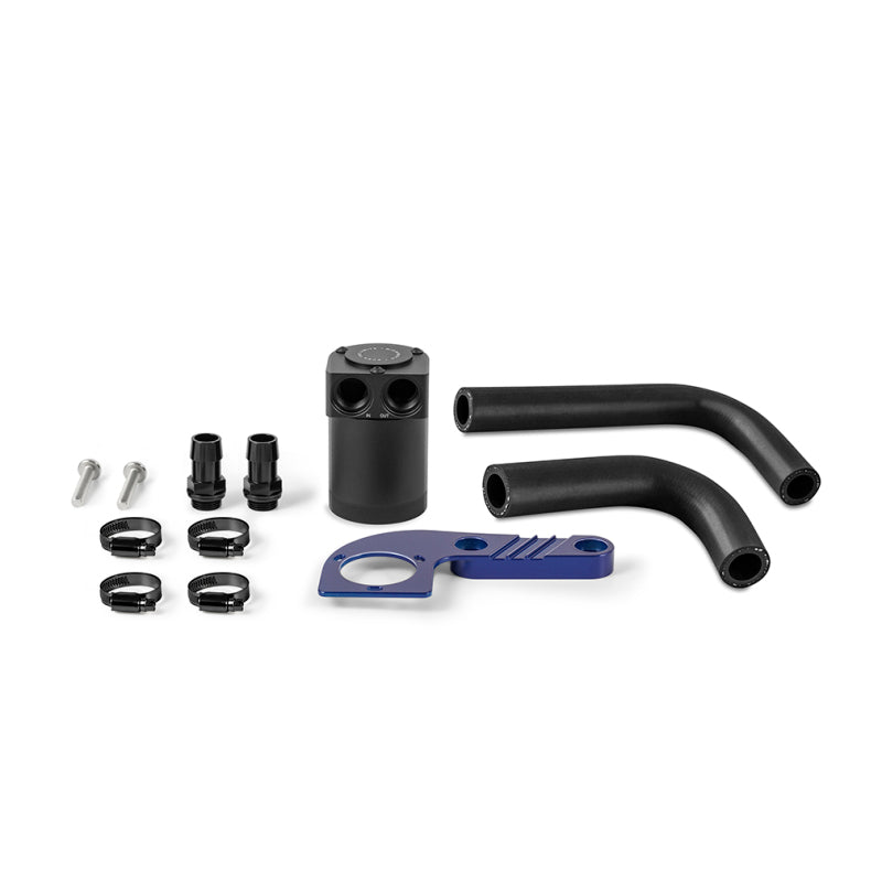 Mishimoto 15-20 BMW F8X M3/M4 Baffled Oil Catch Can - Frozen Dark Blue MMBCC-F80-15CFDB MMBCC-F80-15CFDB Photo - Primary