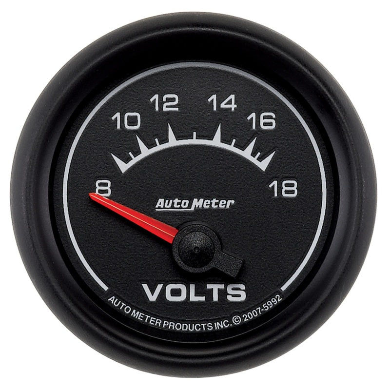 Autometer Gauge, Voltmeter, 2 1/16", 18V, Electric, Es 5992 Photo - Primary