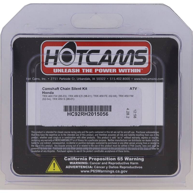 Hot Cams 1995-2003 Honda TRX 400 FW 400cc Silent chain HC92RH2015056 HC92RH2015056 Photo - Primary