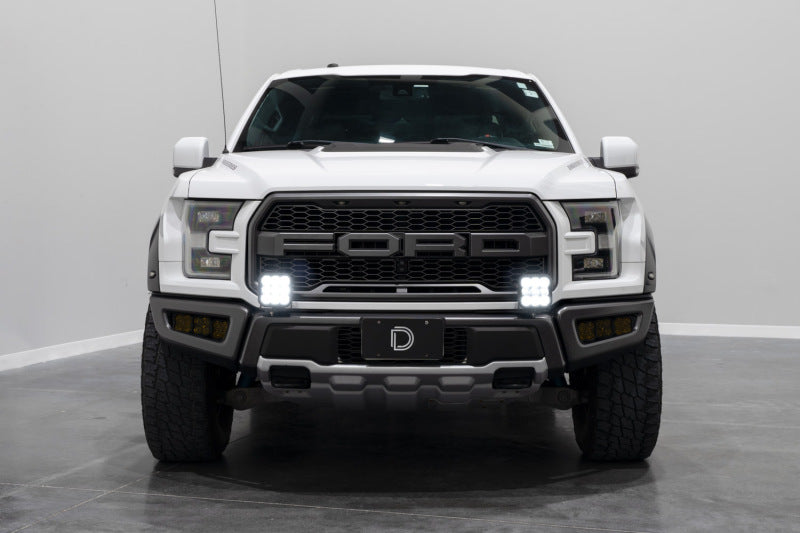 Diode Dynamics 17-20 Ford Raptor SS5 Bumper LED Pod Light Kit - Pro White Driving DD7350 DD7350 User 1