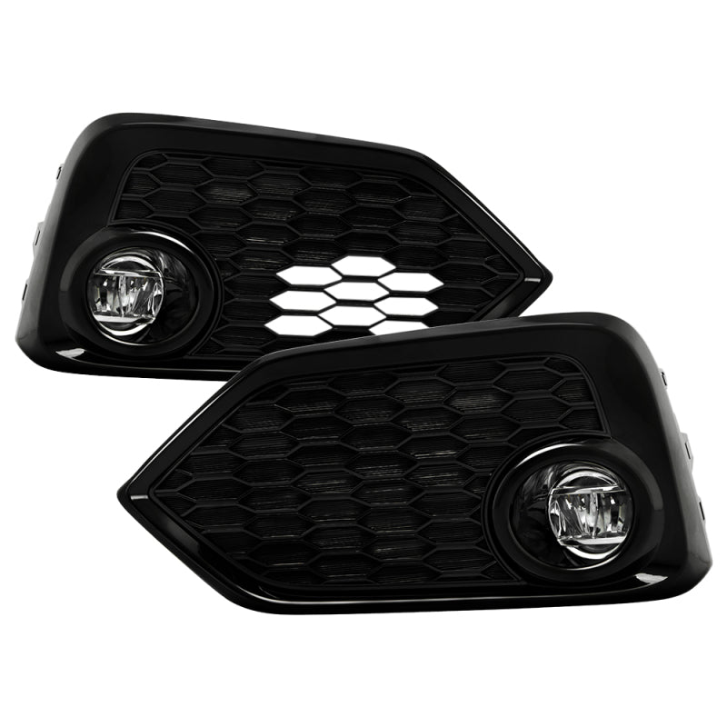 Spyder 16-17 Honda Civic Hatchback (Hatch Only) OEM LED Fog Light w/Switch - Clear (FL-HC2017-LED-C) 9043338 9043338 Photo - Primary
