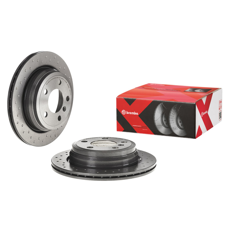 Brembo OE BRE Drilled UV Coated Rotors Brakes, Rotors & Pads Brake Rotors - Drilled main image