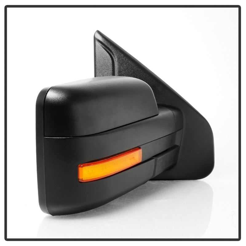SPYDER xTune 04-06 Ford F-150 Heated Amber Seq LED Signal OEM Pwr Mirrors (Pair) (MIR-03FF04-G2-PW-RAM-SET) 9943164 9943164 Photo - Unmounted