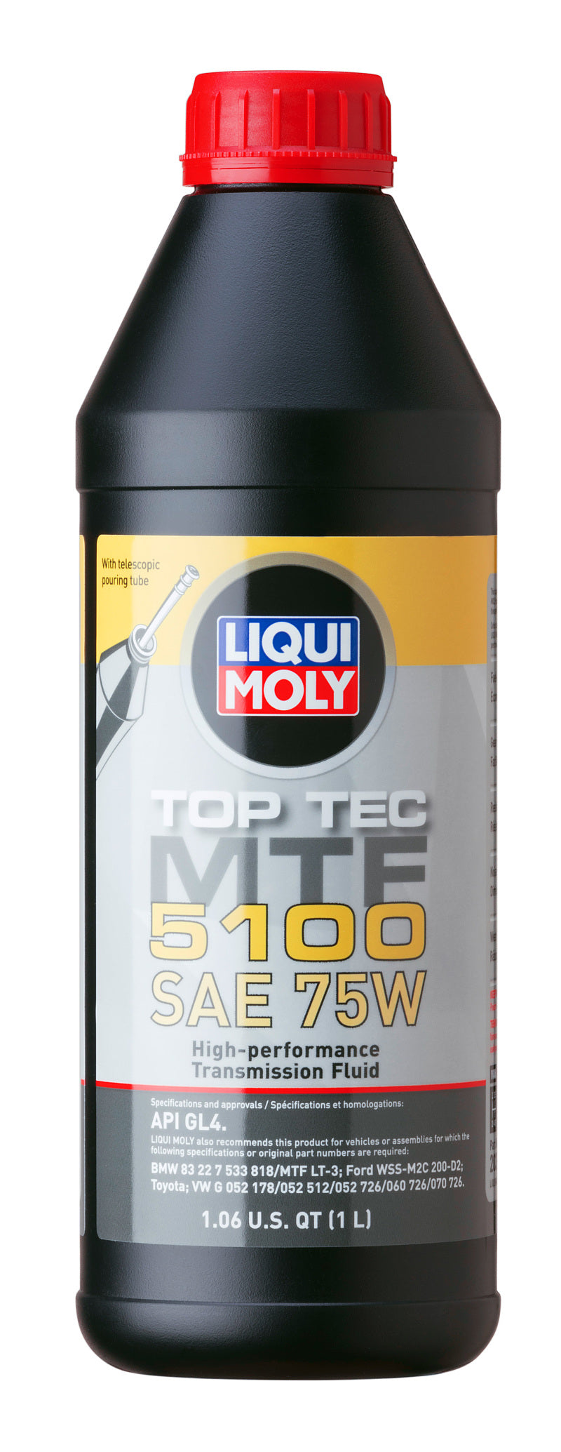 LIQUI MOLY 1L Top Tec MTF 5100 Gear Oil SAE 75W 20352 20352 Photo - Primary