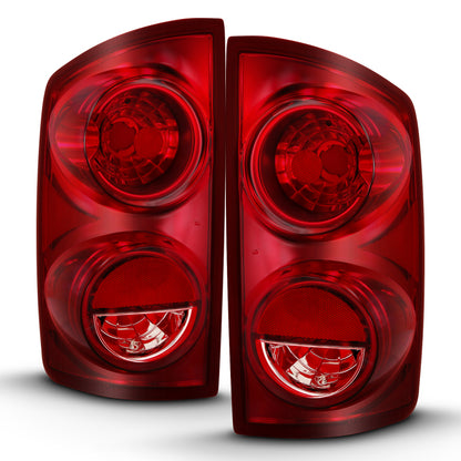 ANZO 2007-2009 Dodge Ram 1500 Tail Light Red Lens (OE) 311309 311309 Photo - Unmounted